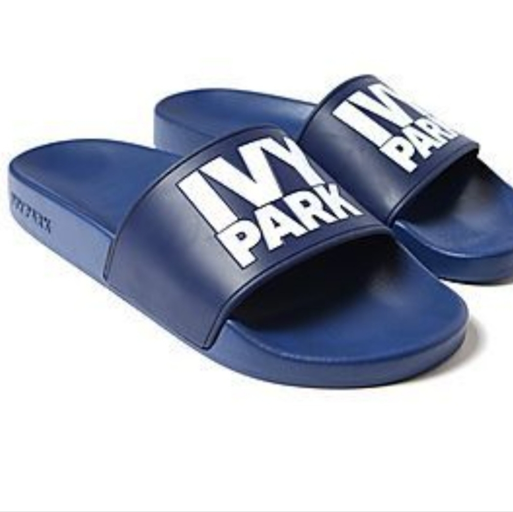Ivy Park Logo Slider Sandals